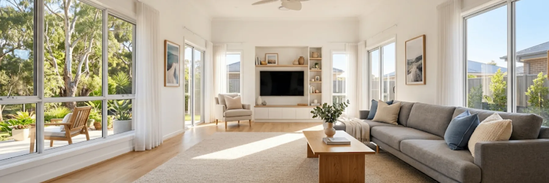 Eco-friendly house cleaning products used in a Werribee family home
